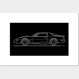 KITT Knight Rider W Posters and Art